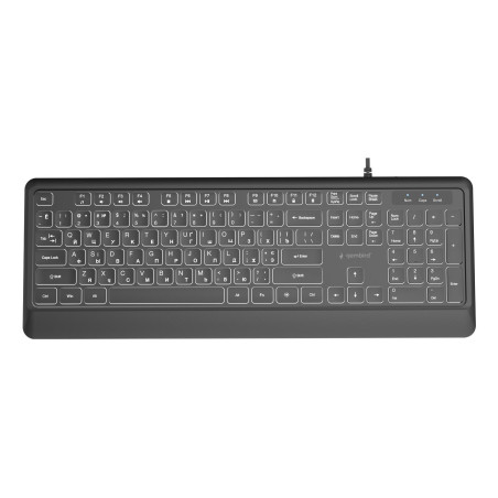 KEYBOARD MULTIMEDIA USB CYRILL/BLACK KB-UML-04-CYRL GEMBIRD
