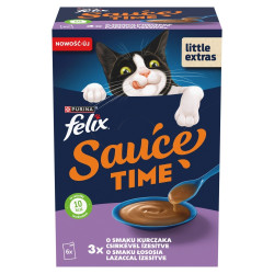 PURINA Felix Sauce Time -...