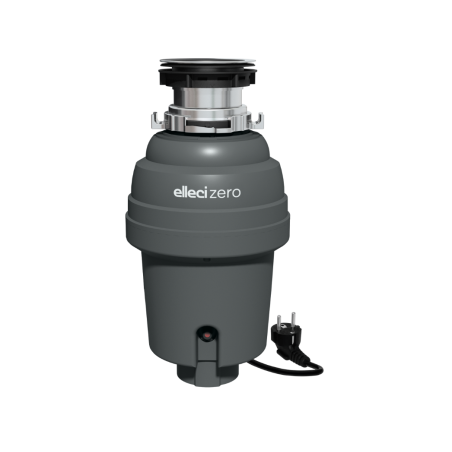 Elleci TDZ060GR Zero 60 Series | Kitchen Waste Grinder | 860 ml | 2500 RPM | Gray