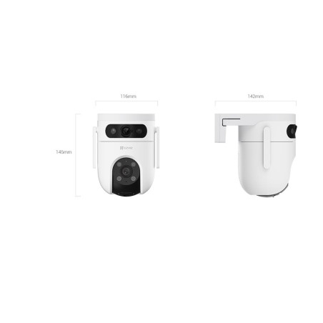 EZVIZ IP Camera CS-H9C (5MP+5MP) 4mm Color night vision,Human/Vehicle detection,Smart tracking iki 8m,Active defense,two way talk, 8xdigital | EZVIZ