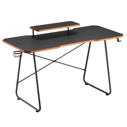 Gaming desk with shelf for...