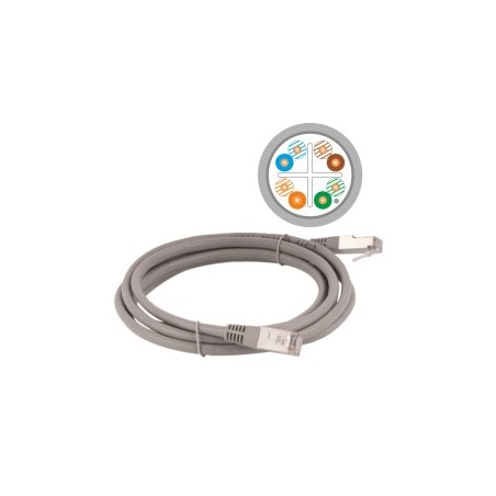 Alantec KKS6SZA5.0 networking cable Grey 5 m Cat6 F/UTP (FTP)