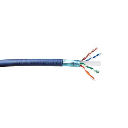 Emitter Net FTP (F/UTP) Cat.6 450MHz Cable, 4x2x23AWG Wire, LSZH-FR 500m