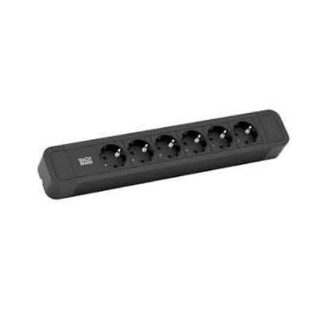 Bachmann Primo 2 power extension 2 m 6 AC outlet(s) Black