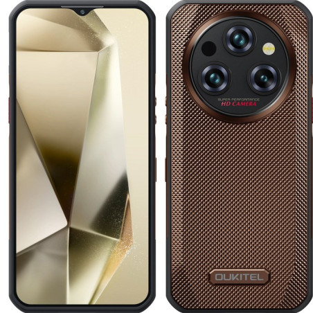 Oukitel WP35 6,6" Smartphone Dual SIM Android 14 5G USB Type-C 8 GB 256 GB 11000 mAh Gold