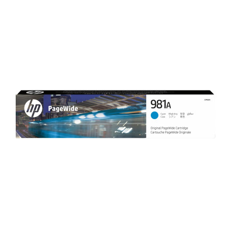 HP 981A Cyan Original PageWide Cartridge