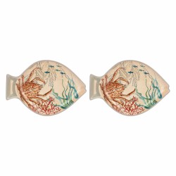 Set of 2 Sea Life melamine...