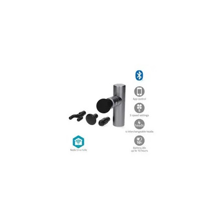 Massage Gun Nedis SmartLife 5 modes
