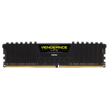 DDR4   8GB PC 3000 CL16 CORSAIR VENGEANCE LPX Black