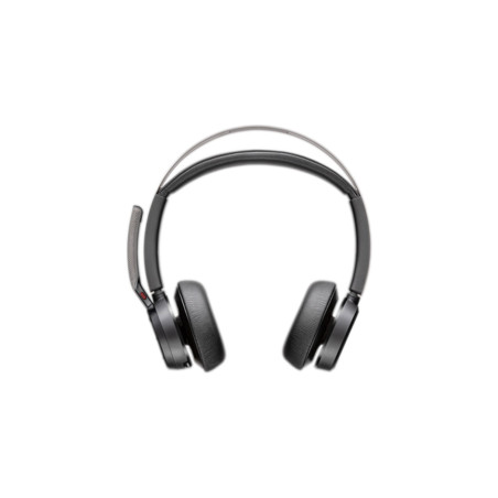 HP Poly Voyager Focus 2 Microsoft Teams Certified USB-C-C Headset +USB-C/A Adapter +Charging Stand