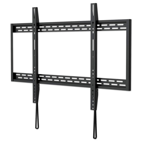 Manhattan Wall Mount for TV & Monitors (Fixed), For screens 60" to 100", VESA compatibility: all between 200x200mm to 900x600mm - check the dimensions of the four mounting holes on back of screen to ensure it fits, Max 50kg, Black, Bracket