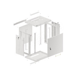 Lanberg 19" wall-mounted...