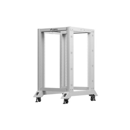 LANBERG OPEN RACK 19" 18U 600X800 GREY