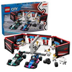 LEGO CITY 60444 F1 Garage &...