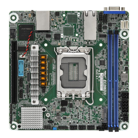 Asrock EC266D2I motherboard Intel C266 LGA 1700 mini ITX
