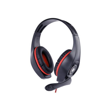 HEADSET GAMING/RED/BLACK GHS-05-R GEMBIRD