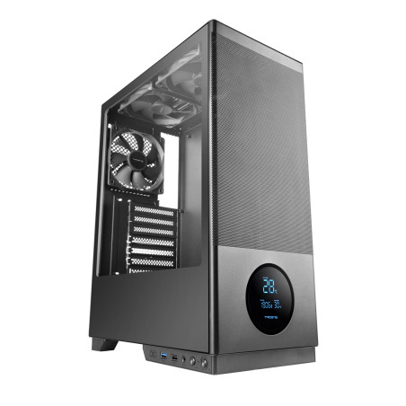 Tacens 2SAGITTA20 computer case Midi Tower Black