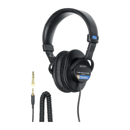 Sony MDR-7506 - closed-back studio headphones, black