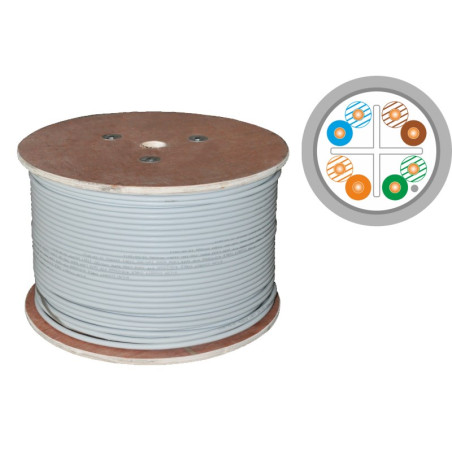 Q-LANTEC F/UTP cat.6A network cable, twisted pair, LSOH