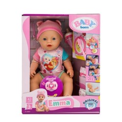 Baby born Emma Doll 43cm +...