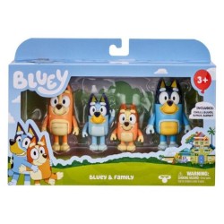 Bluey Figurines Family 4 pcs.