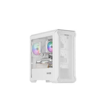 GENESIS Irid 503 Mini Tower Transparent, White