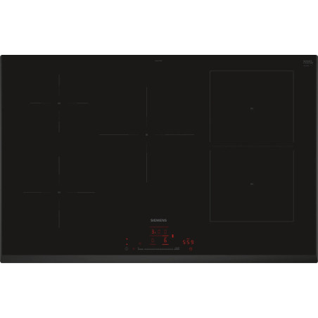 Siemens iQ500 ED851HWB1E hob Black Built-in 80 cm Zone induction hob 5 zone(s)
