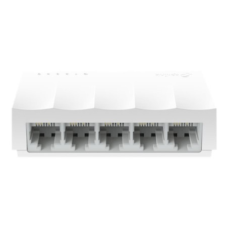 TP-LINK | 5-Port 10/100Mbps Desktop Network Switch | LS1005 | Unmanaged | Desktop | Power supply type External