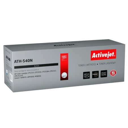 Activejet ATH-540N Toner (replacement for HP 125A CB540A, Canon CRG-716B; Supreme; 2300 pages; black)