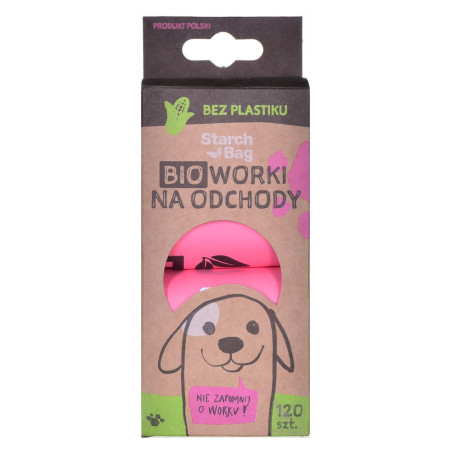 STARCH BAG - Dog poop bags - 8 x 15