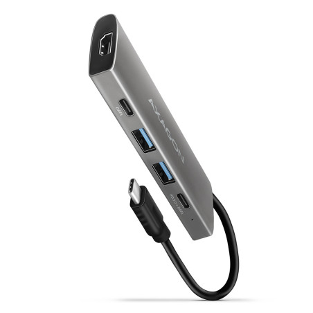 AXAGON | USB-C 10Gbps SPEEDSTER 5in1 hub (rev2.0) | HMC-5G2 | HDMI ports quantity 1