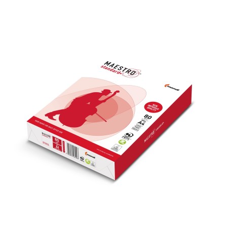 Paper copier office Maestro Standard Plus class B 94918A80 (A4; 80g/m2; 500 sheets; paper white, matte)
