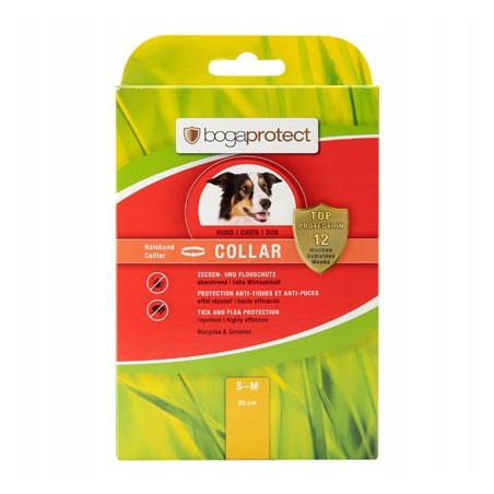 BOGAR Bogaprotect® Collar S-M 60cm - flea and tick collar for dogs – 60 cm