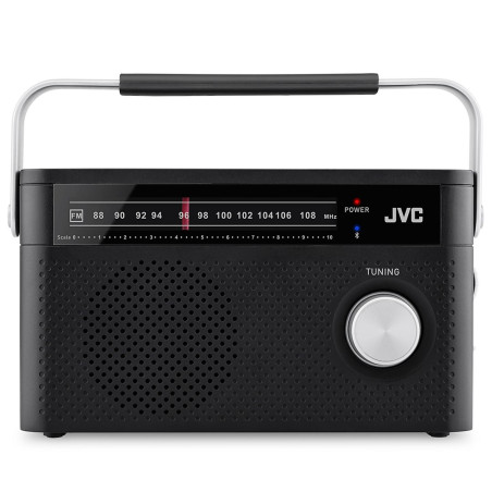 JVC RA-E315B Portable radio Black