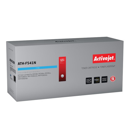 Activejet ATH-F541N toner (replacement for HP 203A HP203A CF541A CRG 054 C CRG054; Supreme; 1300 pages; cyan)