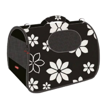 ZOLUX Nomad Flower L – pet carrier bag for dogs and cats – 50.5×25×33 cm