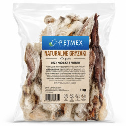 PETMEX rabbit ears with fur...
