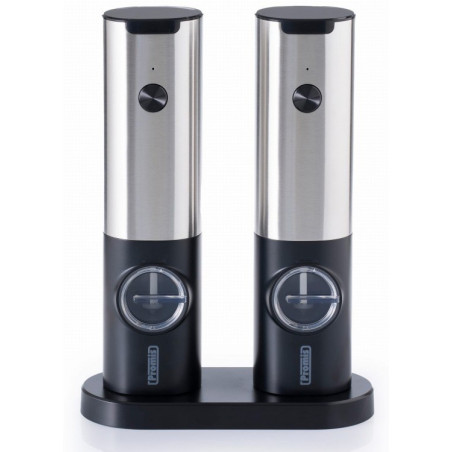 PROMIS Set of pepper and salt mills with stand MP36X2