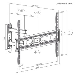 Maclean MC-798N TV Mount,...