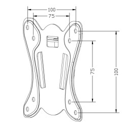 Maclean MC-715A TV Mount,...