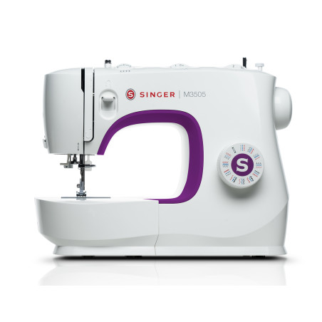 Singer | Sewing Machine | M3505 | Number of stitches 32 | Number of buttonholes 1 | White