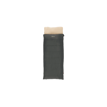Outwell Contour Prime | Sleeping Bag | 220 x 85 cm | Temperature -13 to 16 °C | 2-way L-shape open-end with auto lock
