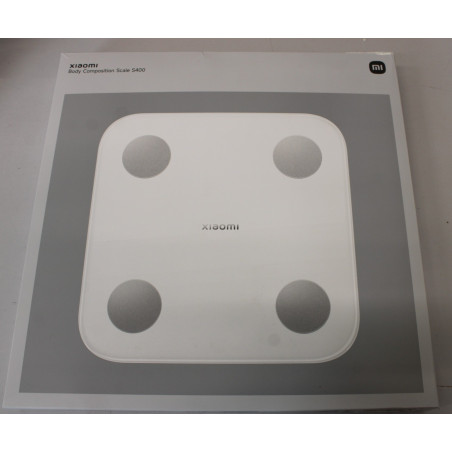 SALE OUT. Xiaomi | Body Composition Scale S400 | DAMAGED PACKAGING, USED, SCRATCHED ON BACK | Body fat analysis | Body Mass Index (BMI) measuring | Maximum weight (capacity) 150 kg | Warranty 24 month(s)