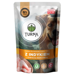 TURNA with turkey – wet dog...