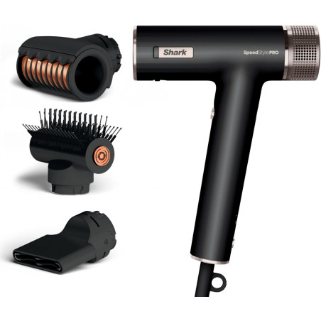 Shark | Hair dryer | HD731EU | 1750 W | Number of temperature settings 4 | Black
