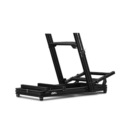 Next Level Racing GTElite Lite | Aluminium Simulator Cockpit, Wheel Plate Edition | Black