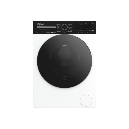 Whirlpool Washing Machine | WPM 07W ADS EE | Front loading | Energy efficiency class A | Washing capacity 10 kg | 1400 RPM | Depth 58 cm | Width 60 cm | Display | Digital | Steam function | White