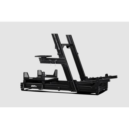 Next Level Racing | GTElite Wheel Plate Edition | Racing Simulator Cockpit | Aluminum; Carbon Steel | Black