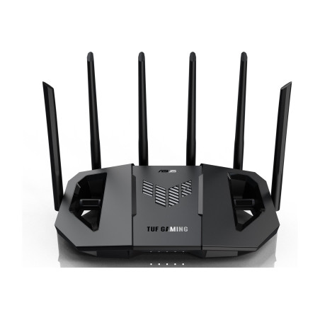 Asus | Dual Band WiFi 7 Extendable Gaming Router | TUF Gaming BE6500 | 802.11be | 6500 Mbit/s | Ethernet LAN (RJ-45) ports 4 | Mesh Support Yes | MU-MiMO Yes | Antenna type External fixed | 1