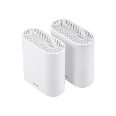 Asus | Wifi 6 802.11ax Tri-band Business Mesh System | EBM68 (2-Pack) | 802.11ax | 4804 Mbit/s | 10/100/1000 Mbit/s | Ethernet LAN (RJ-45) ports 3 | Mesh Support Yes | MU-MiMO No | No mobile broadband | Antenna type Internal | 1